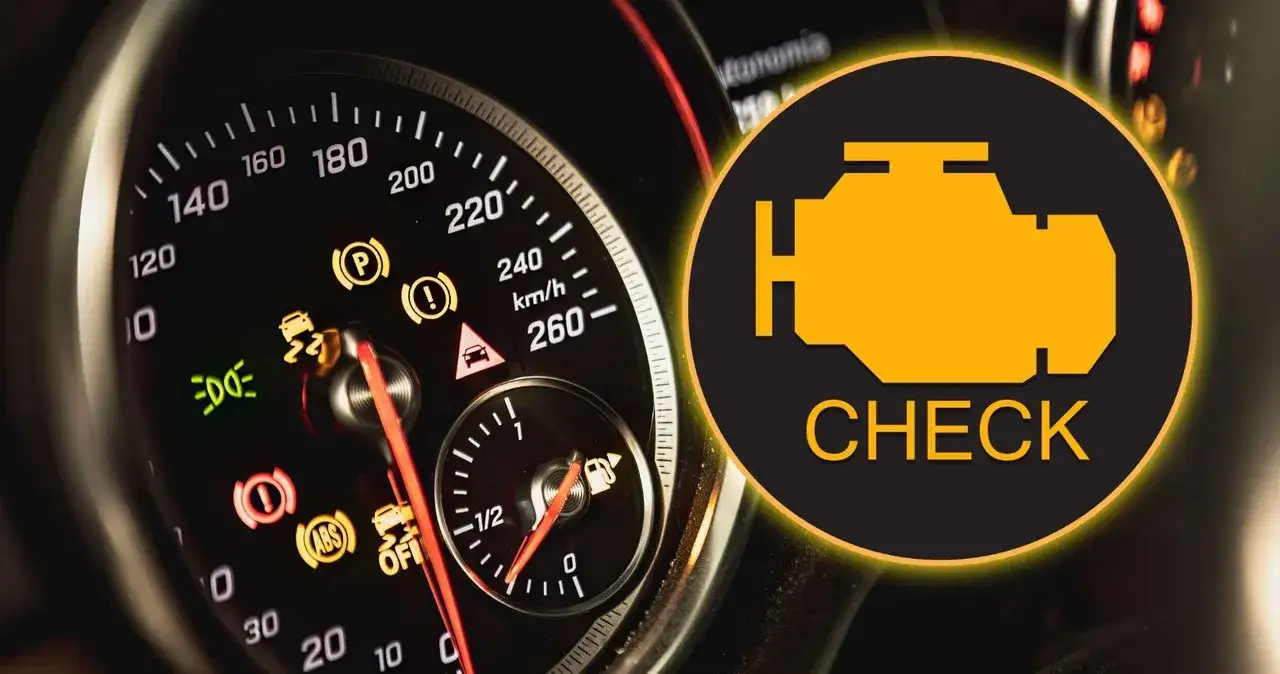 Zdjęcie Czy auto z kontrolką Check Engine przejdzie badanie techniczne?
