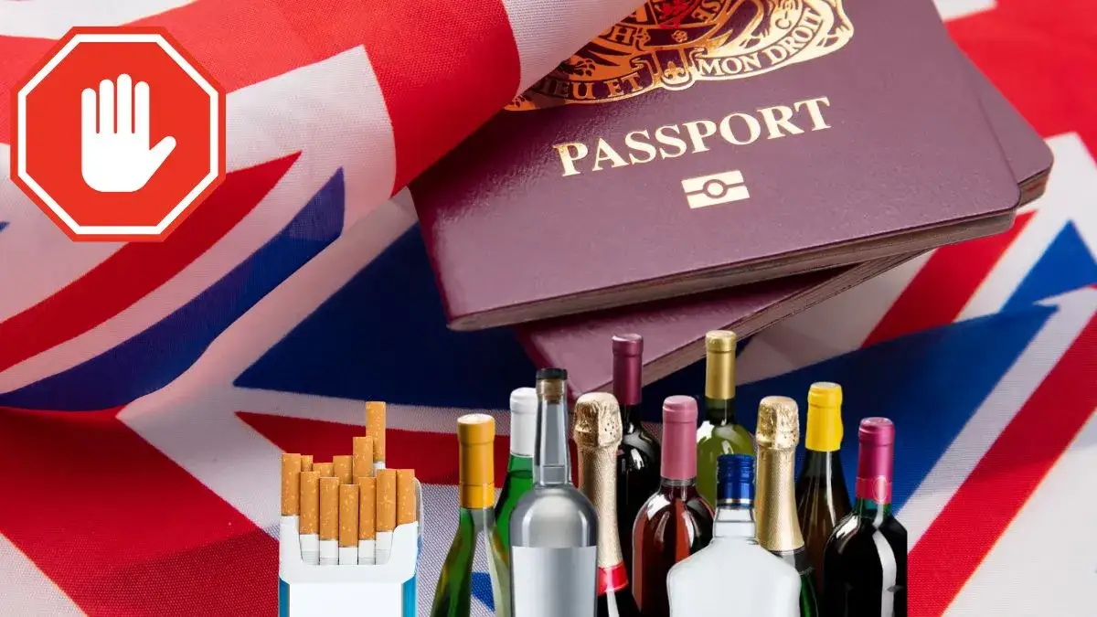 limity celne alkohol papierosy wielka brytania