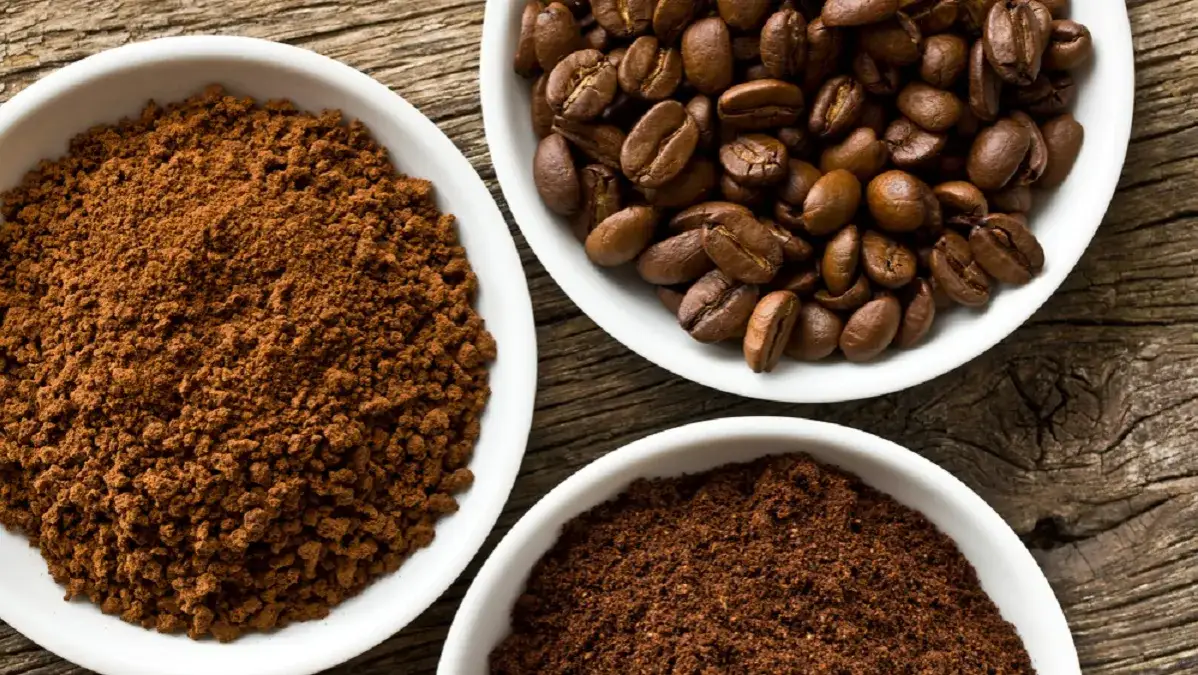 różne rodzaje kawy, ziarna, kawa rozpuszczalna, kawa zbożowa