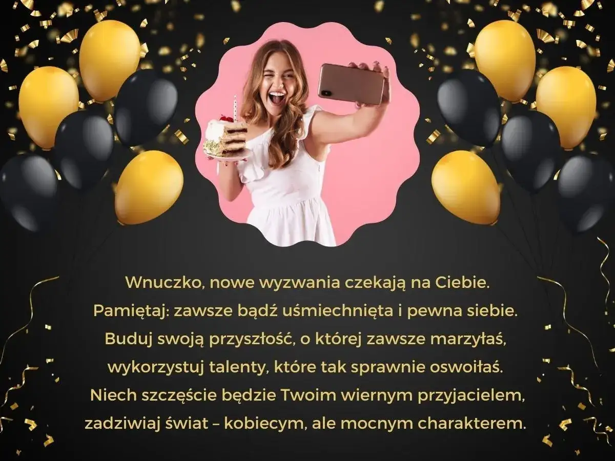 babcia dziadek wnuczka wnuk 18 urodziny szczęśliwa rodzina