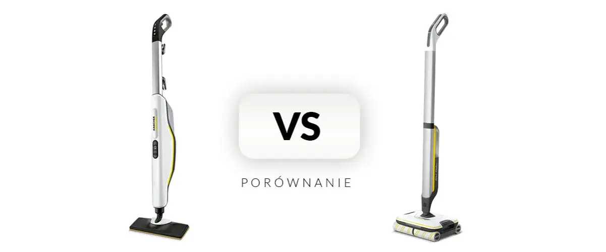 mop parowy vs parownica porównanie zdjęć