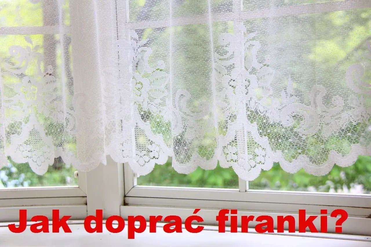 domowe sposoby na wybielanie firan
