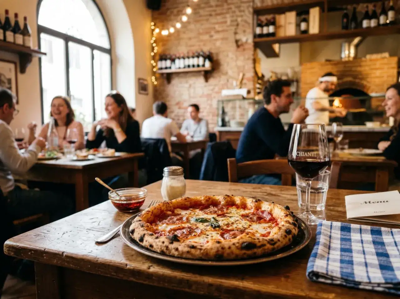 Pyszna pizza i czerwone wino w przytulnej atmosferze. Pizzeria na Starym Mieście zaprasza na włoskie smaki.