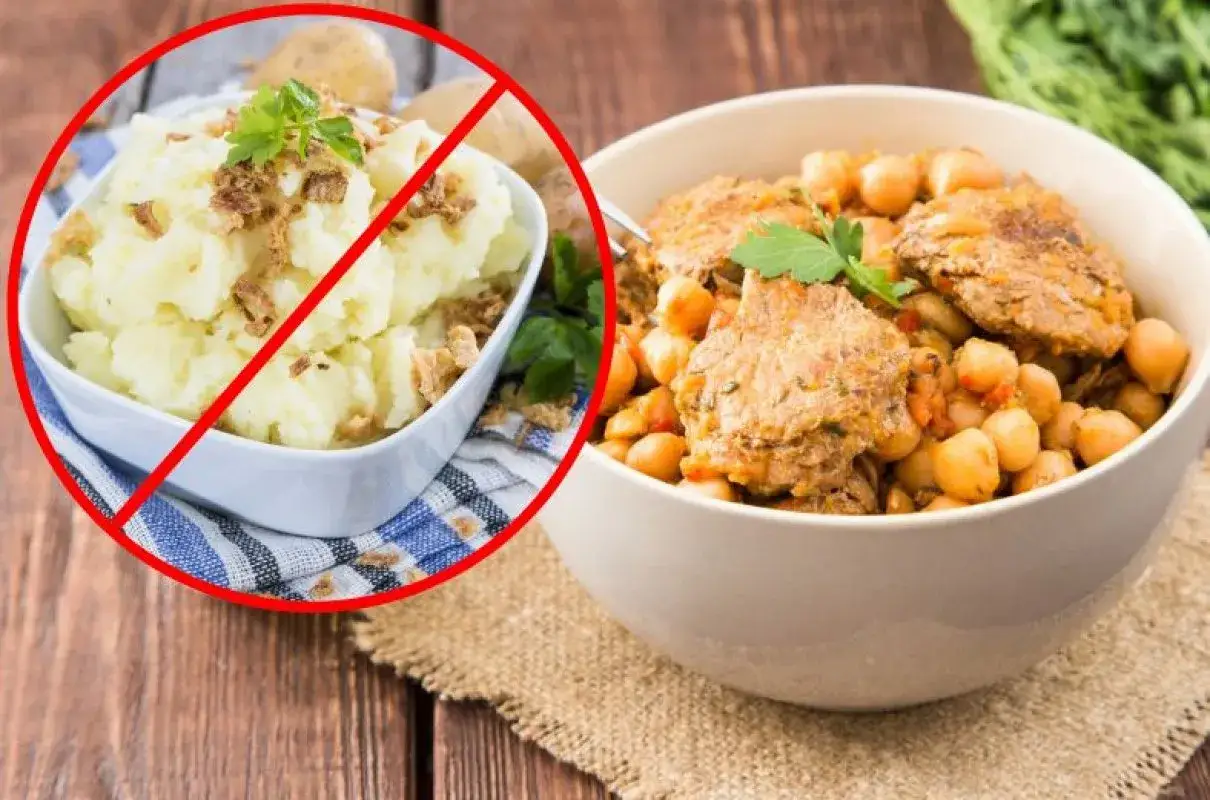 różne rodzaje kasz w miseczkach