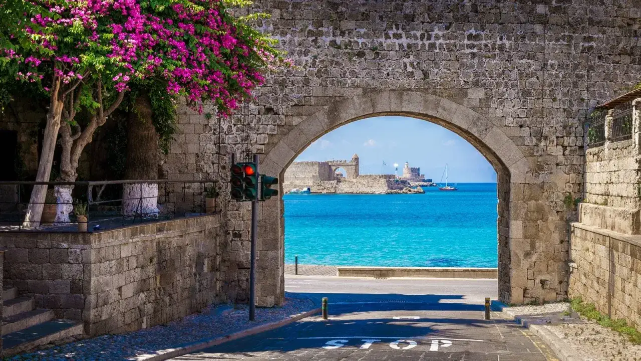 Rodos Stare Miasto Pałac Wielkich Mistrz&oacute;w