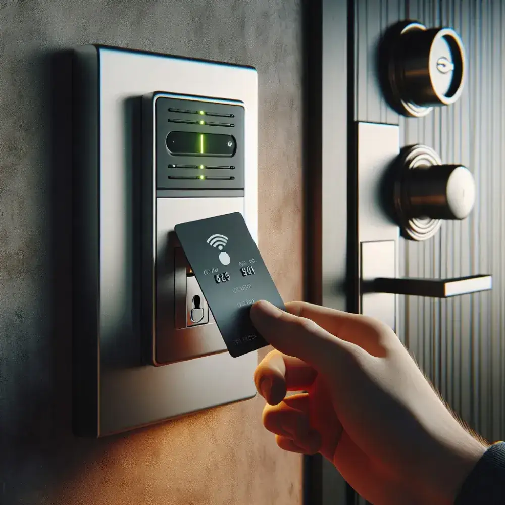 Zdjęcie Jak zamknąć drzwi w hotelu na kartę od środka i czuć się bezpiecznie