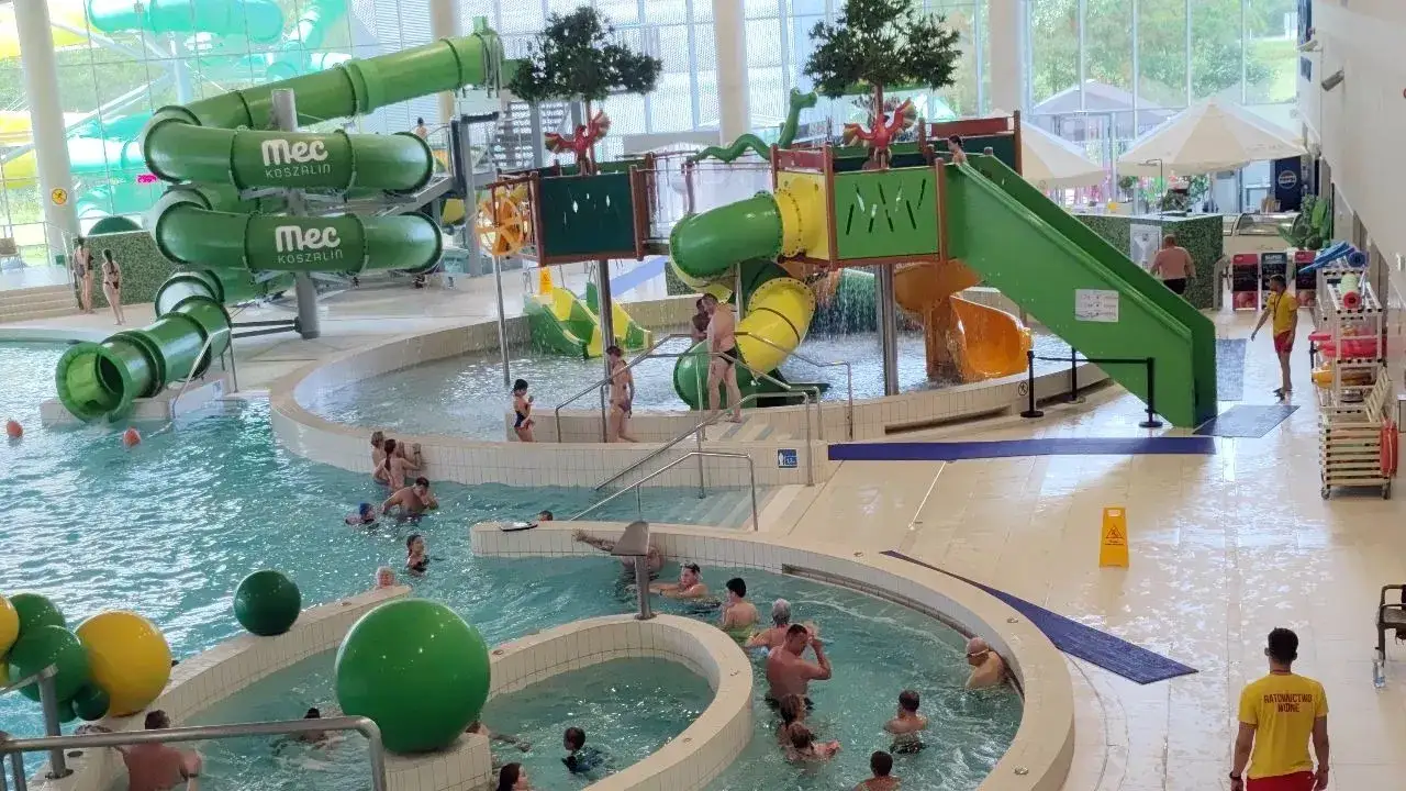 Park Wodny Koszalin wnętrze