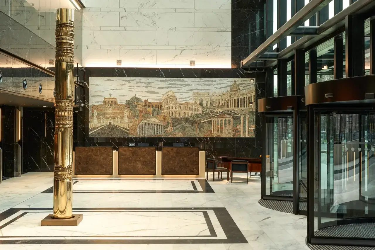 Hilton Rome Eur La Lama architettura La Nuvola