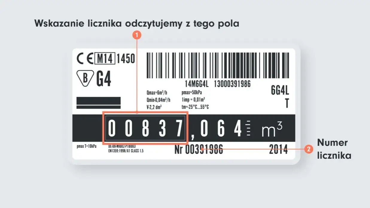 przekazywanie odczytu licznika gazu online eBOK