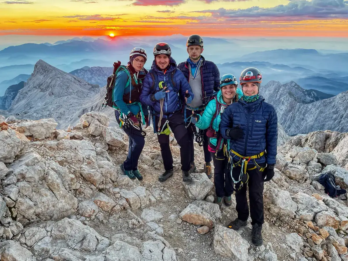 Alpy Julijskie trekking Triglav Słowenia
