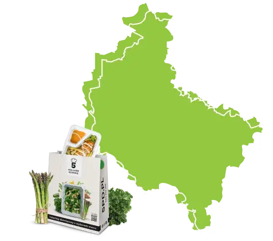 Mapa cen cateringu dietetycznego Polska