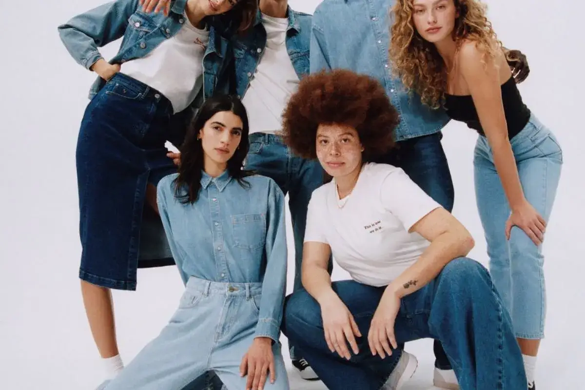 Americanos lata 90 reklama dżinsy