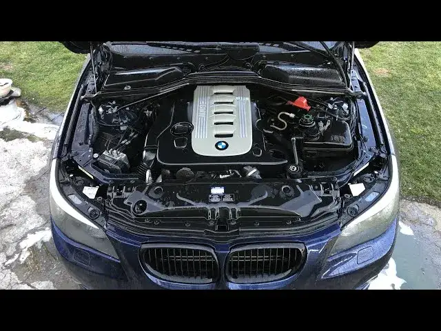 BMW E60 komora silnika zbiorniczek wyr&oacute;wnawczy lokalizacja