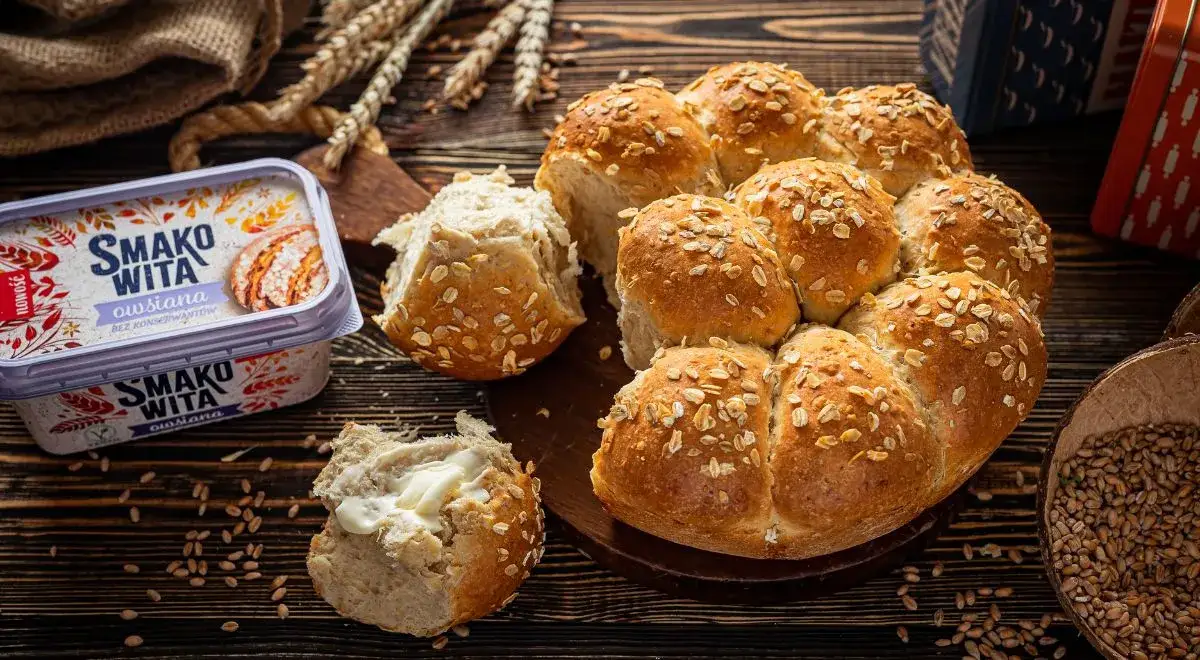 różne rodzaje bułek owsianych