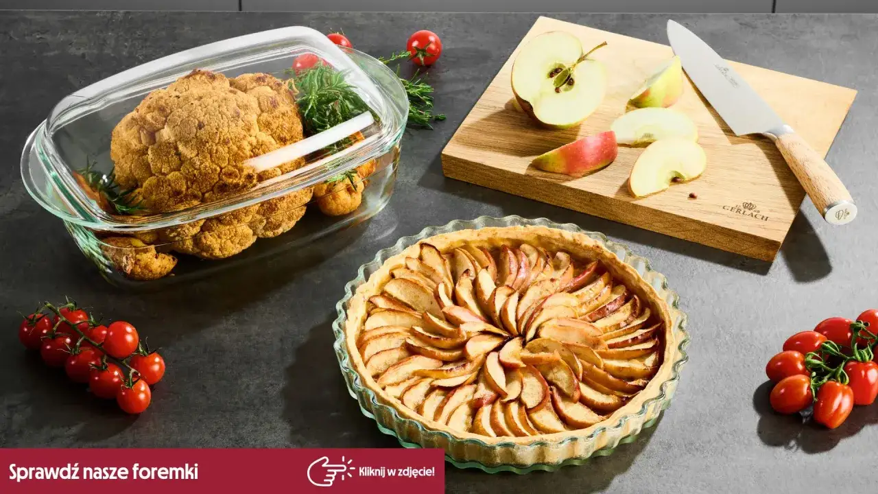 ciasto w naczyniu żaroodpornym