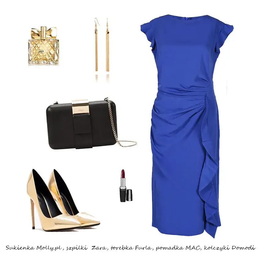 Zdjęcie Jakie buty do niebieskiej sukienki na wesele? Stylizacje, kt&oacute;re zachwycą