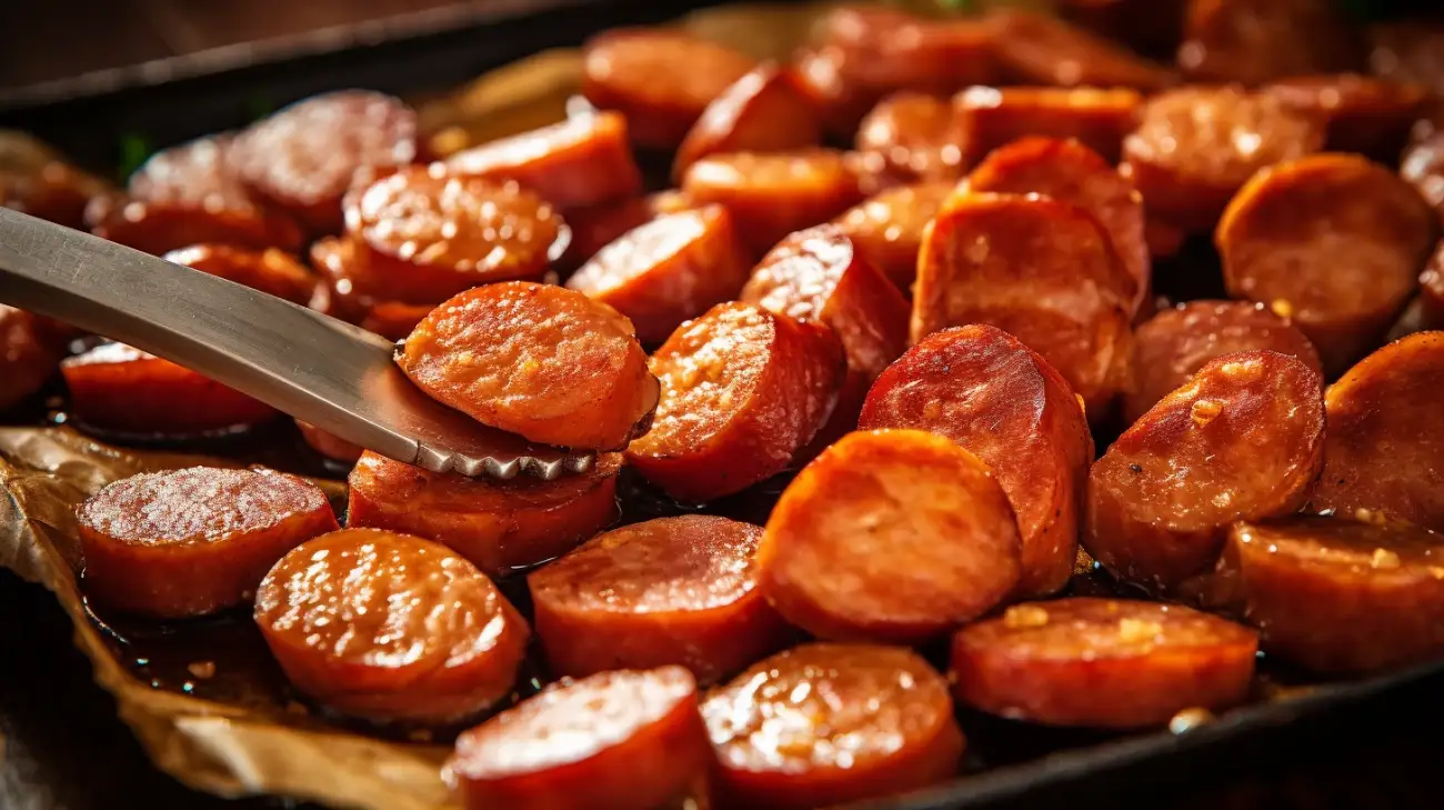 Biała Kiełbasa Pieczona - Jak Upiec w Piekarniku