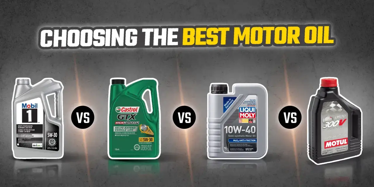 Zdjęcie Mobil vs Motul olej silnikowy - który wybór zapewni lepszą ochronę?