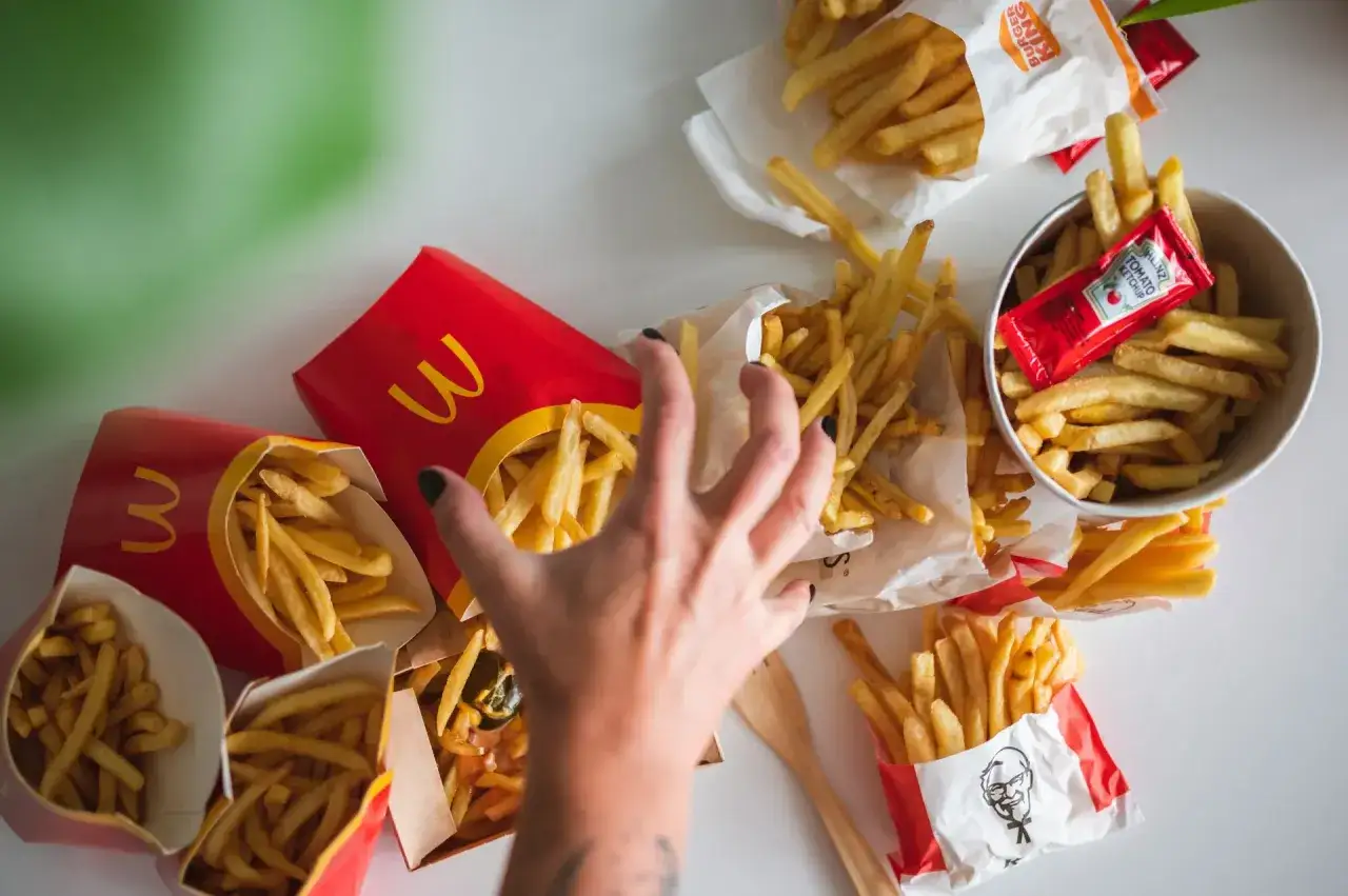 Frytki McDonald's vs KFC vs Burger King