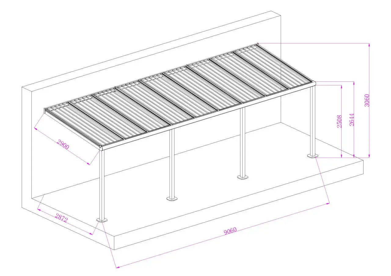 Definicja powierzchni zabudowy rzut pionowy