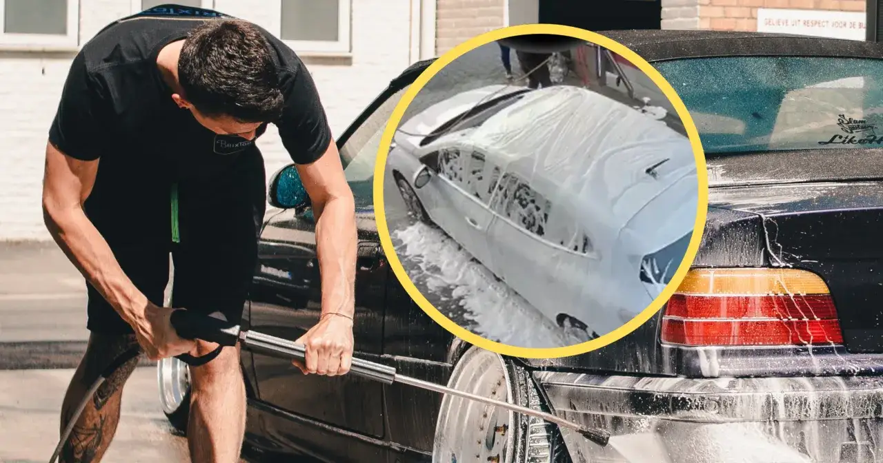 błędy mycie auta myjnia bezdotykowa