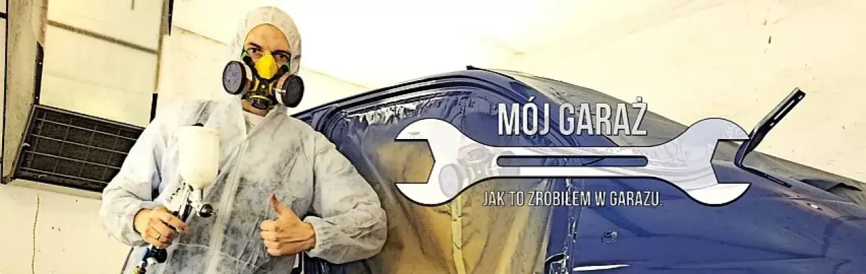 kompresor do malowania samochodu garaż
