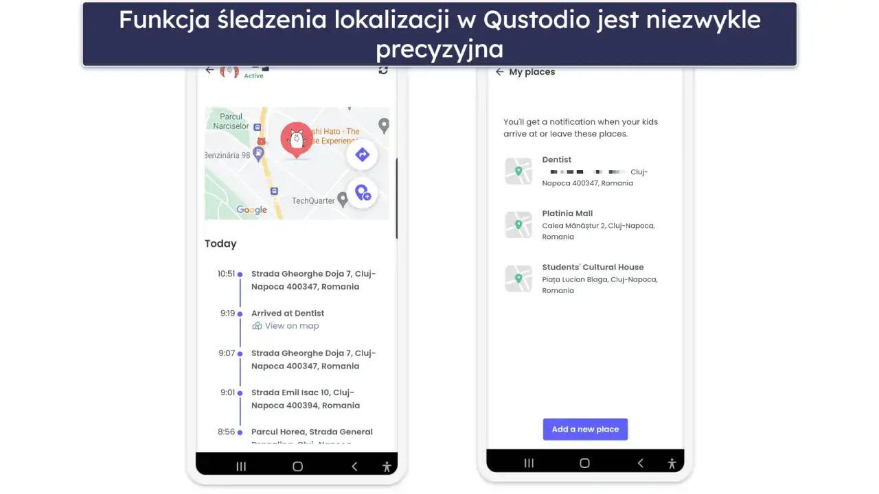 porównanie aplikacji lokalizacyjnych dla rodziny