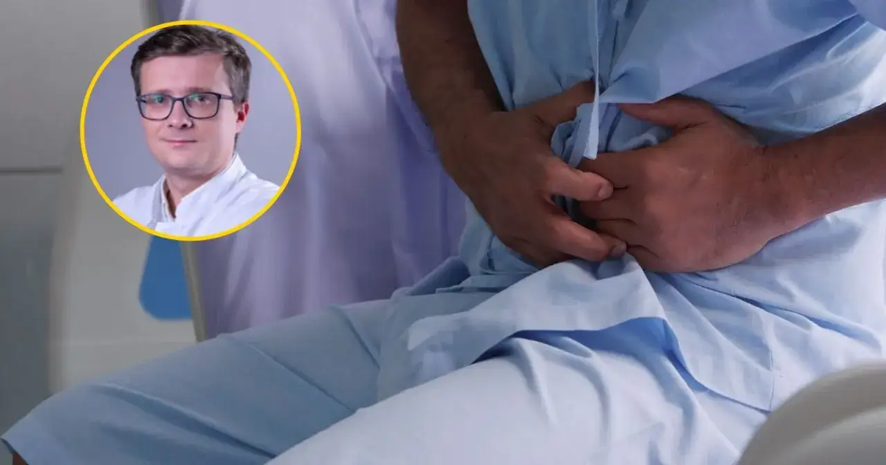 Lekarz omawiający wyniki test&oacute;w oddechowych