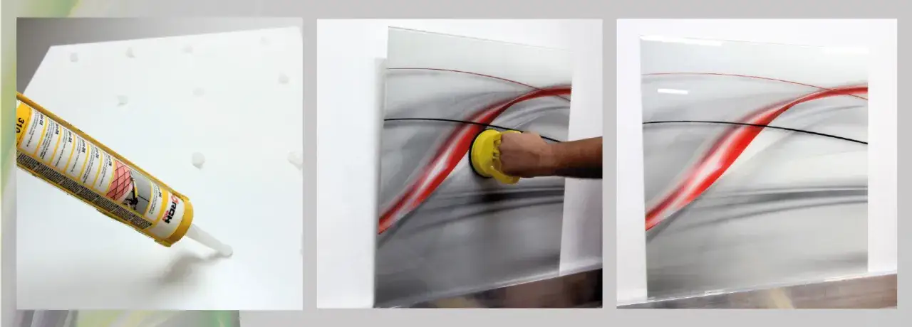 klejenie szkła instrukcja krok po kroku