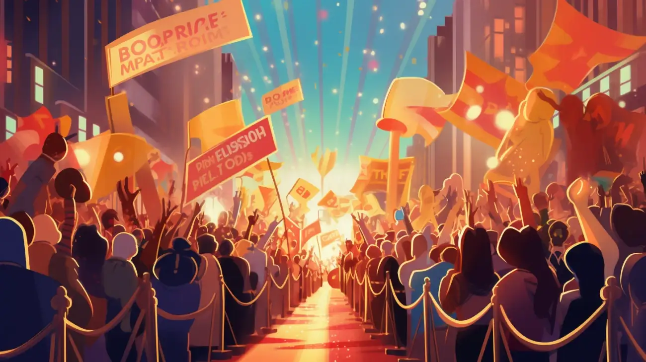 Protesty i polityka na berlińskiej nocy otwarcia