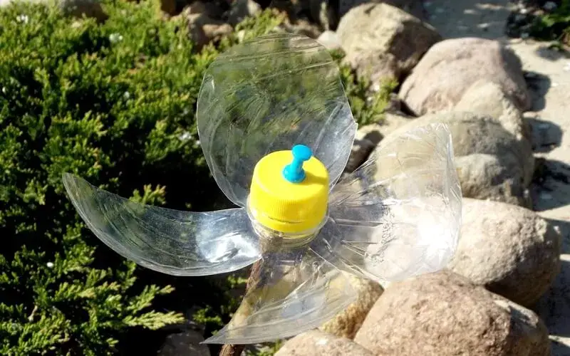 materiały do wiatromierza z butelki