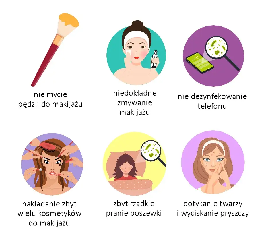 Szybkie sposoby na pryszcze na twarzy