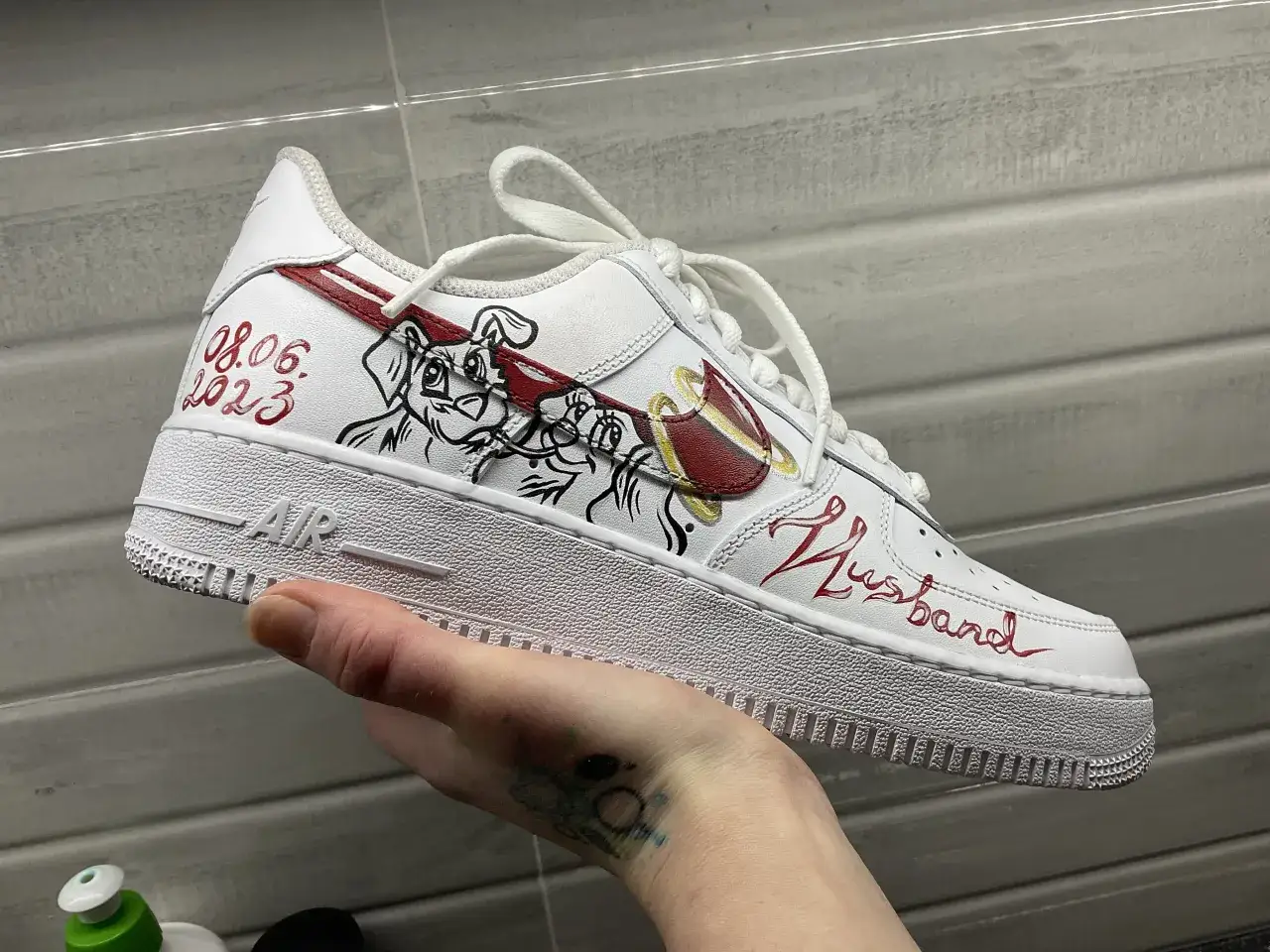 custom but&oacute;w haft naszywki grawerowanie