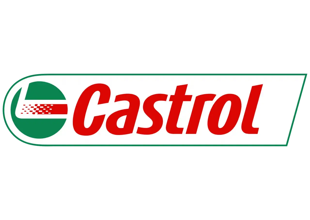 Logo Castrol. Czy Castrol to dobry olej? Tak, to znana marka olejów silnikowych.