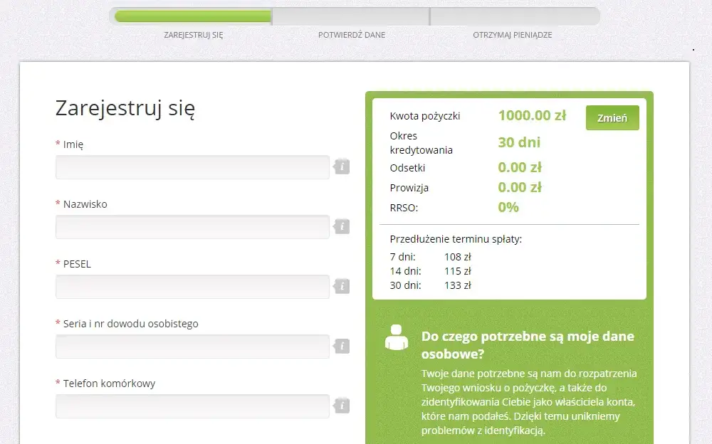 Vivus lista banków przelewy natychmiastowe