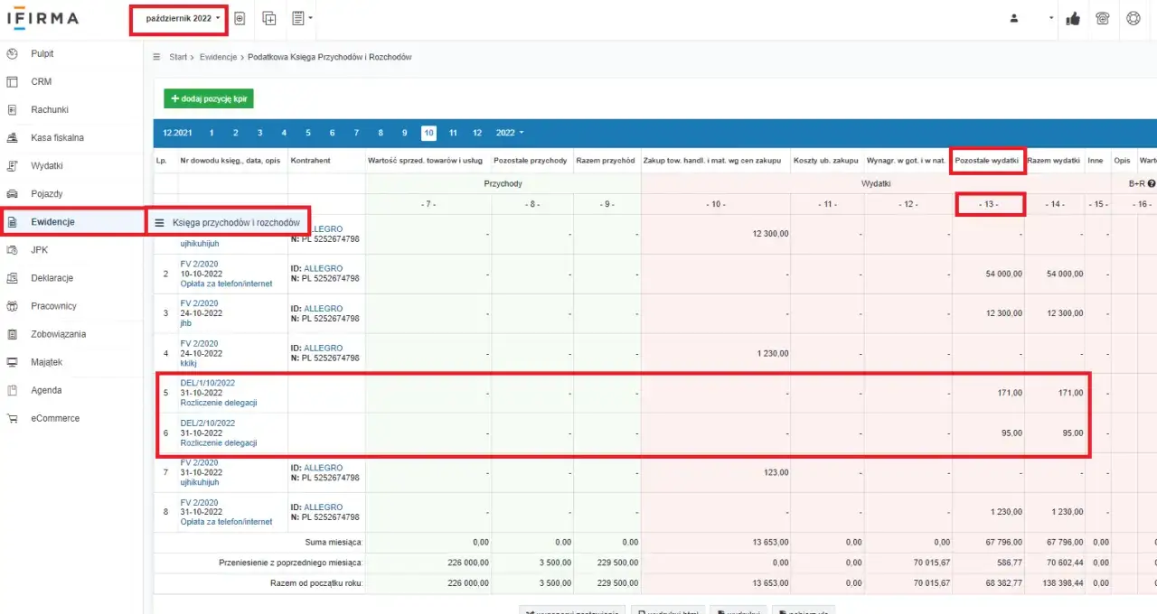 Ewidencje KPiR: rozliczenie delegacji, pozostałe wydatki. Sprawdź ile czasu na wypłatę delegacji.