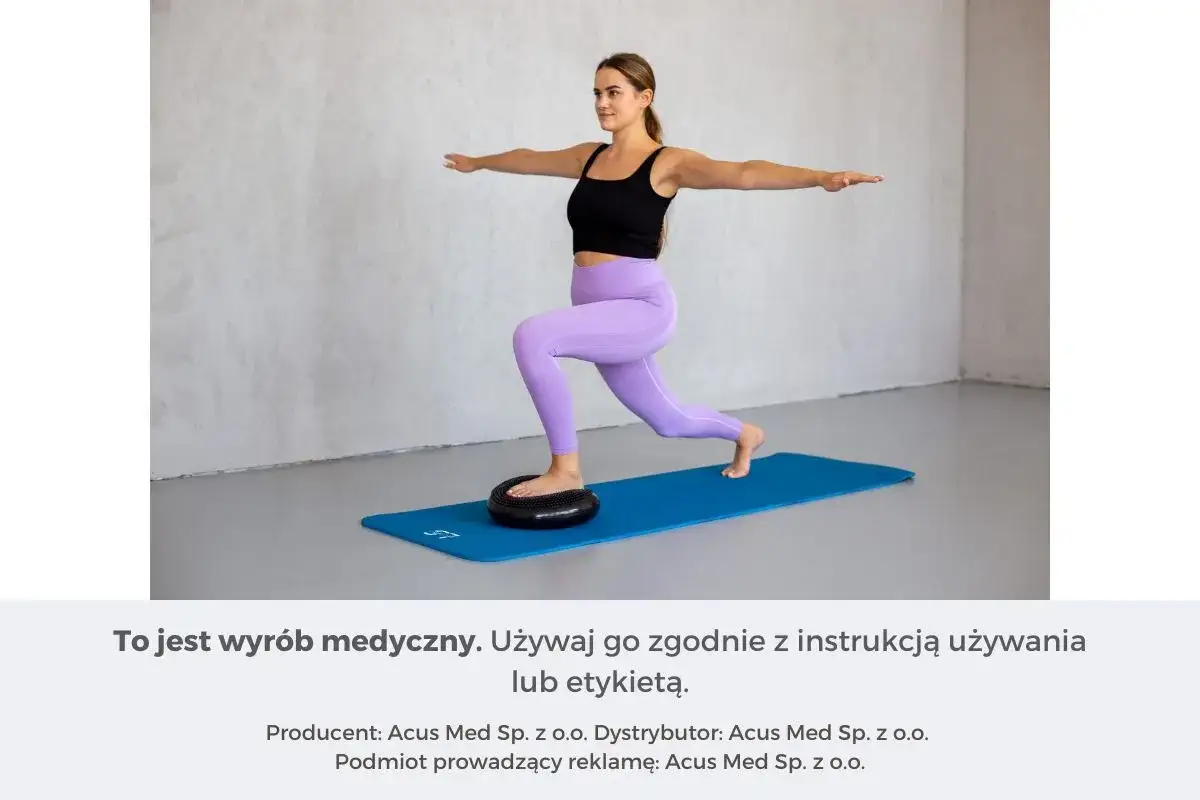 ćwiczenia propriocepcji kostka