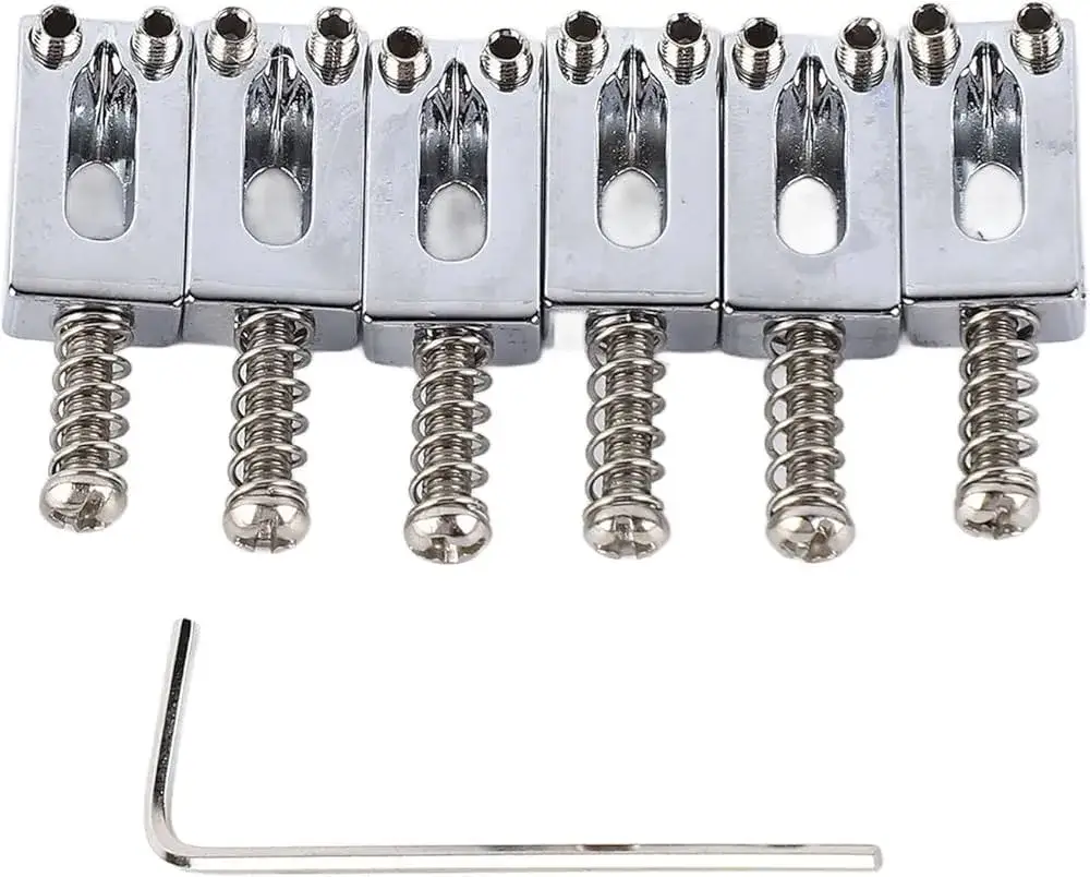 różne siodełka do gitar elektrycznych