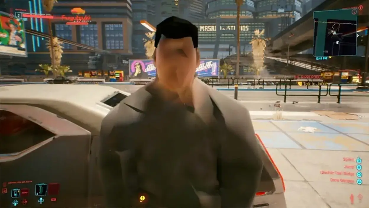 Cyberpunk 2077 premiera błędy PS4
