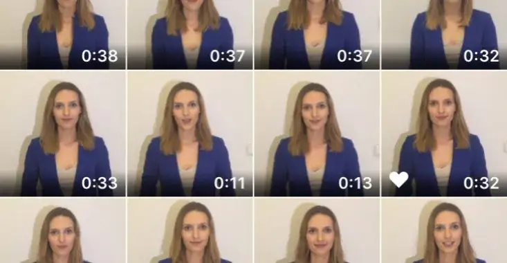 aktorka przygotowująca się do castingu self-tape