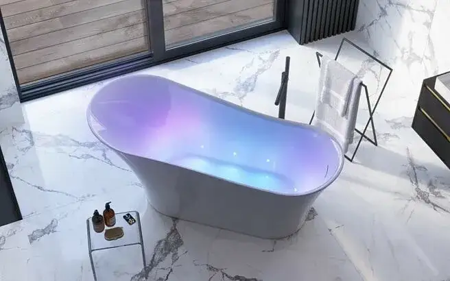 luksusowa łazienka wanna spa relaks