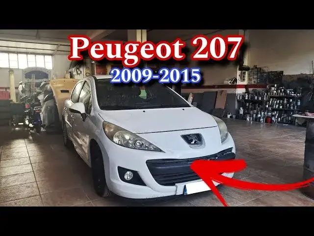 Peugeot 207 demontaż nadkola lewego prz&oacute;d