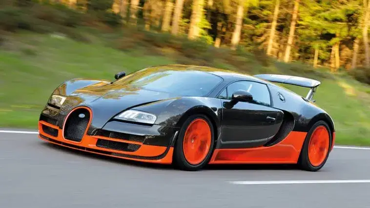 Zdjęcie Bugatti Veyron ile koni: moc, osiągi i porównania z innymi autami