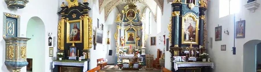 kościół św Łukasza Lipnica Wielka wnętrze