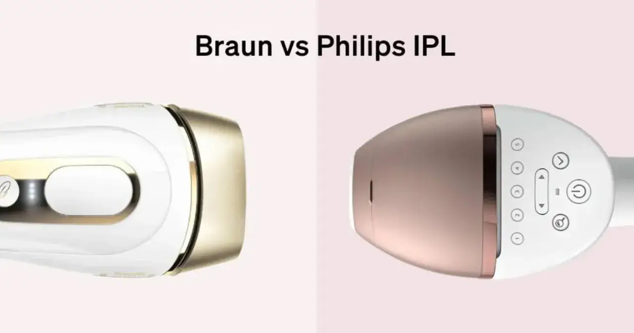 porównanie depilatorów IPL Philips Lumea Braun Silk-expert