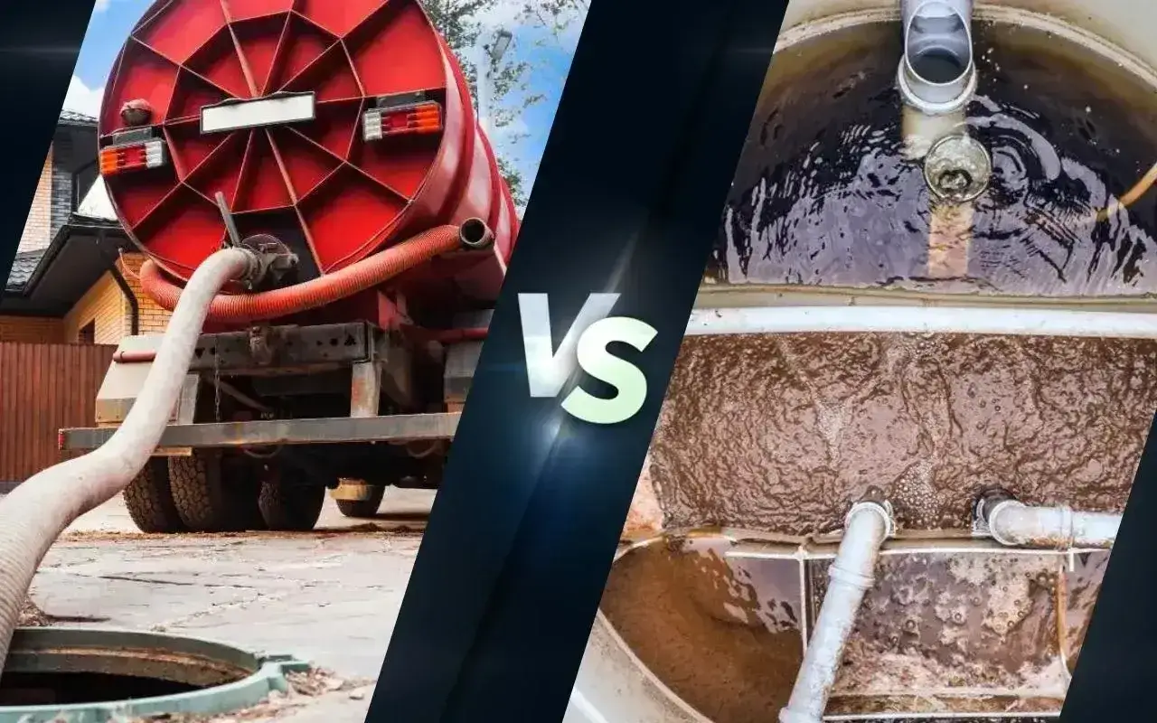 Nowoczesna przydomowa oczyszczalnia ściek&oacute;w vs tradycyjne szambo