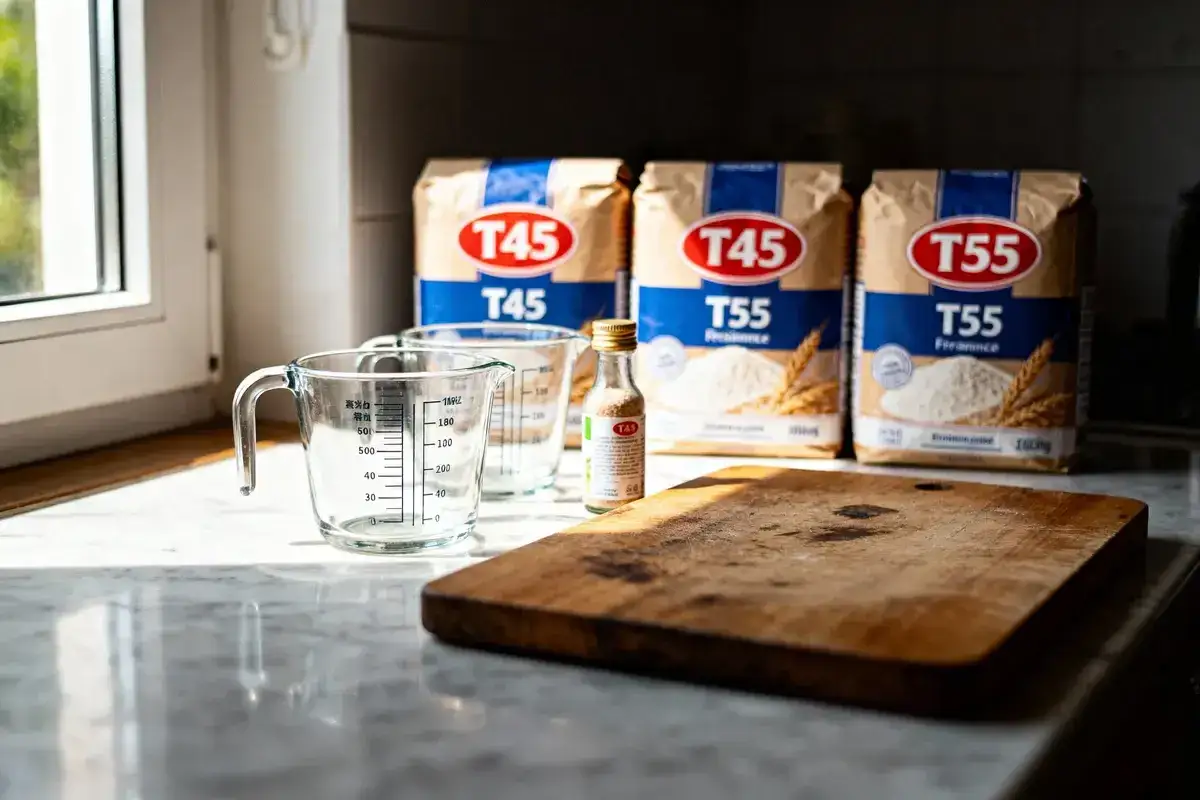 Diff&eacute;rentes farines pour p&acirc;te &agrave; pizza