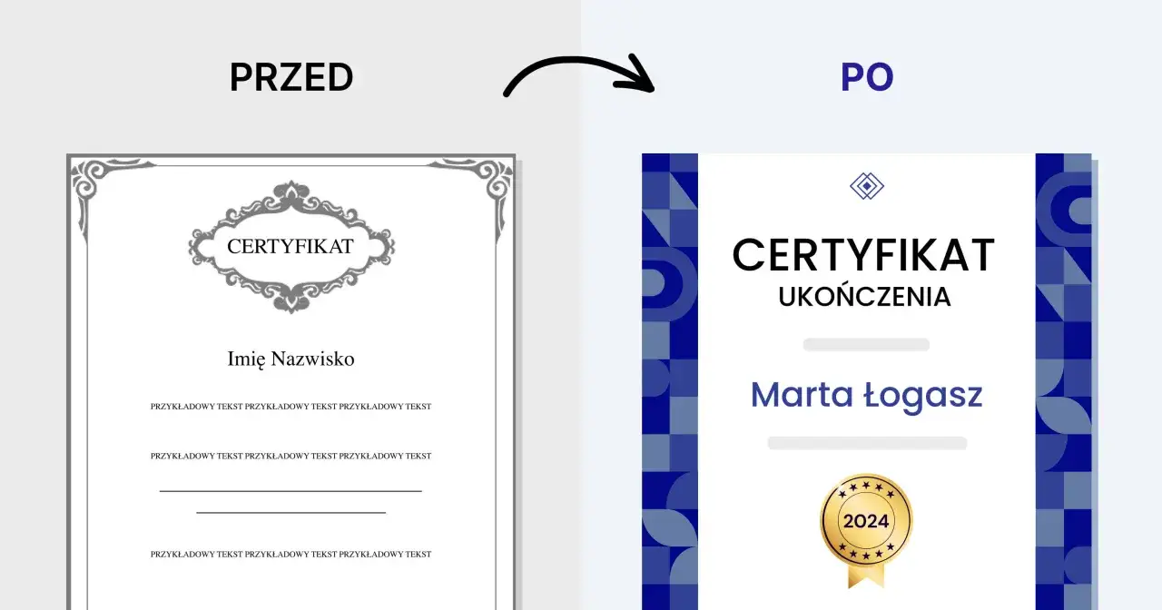 przykładowe certyfikaty zawodowe