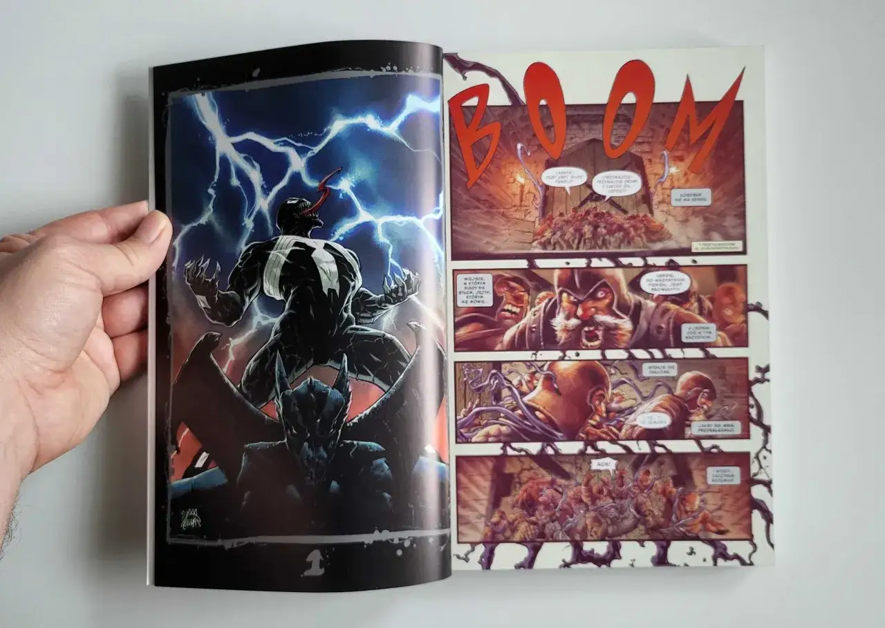Venom Donny Cates tom 1 polska okładka