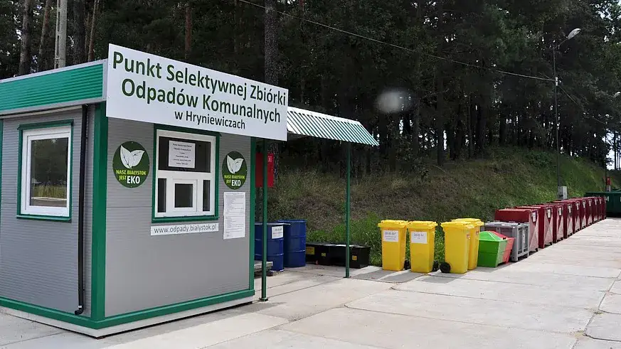 PSZOK punkt selektywnej zbi&oacute;rki odpad&oacute;w